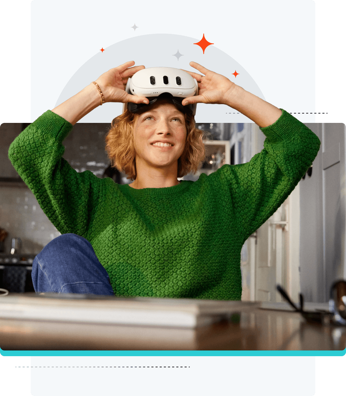 Bild von Frauen mit VR-Brille.